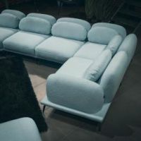 Угловой диван Tavola с пуфом