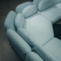 Угловой диван Tavola с пуфом