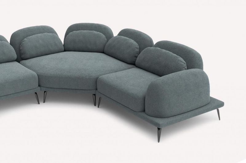 Угловой диван Tavola с пуфом