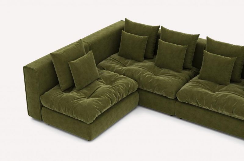 Модульный диван Vegas Camel 10 Green Olive