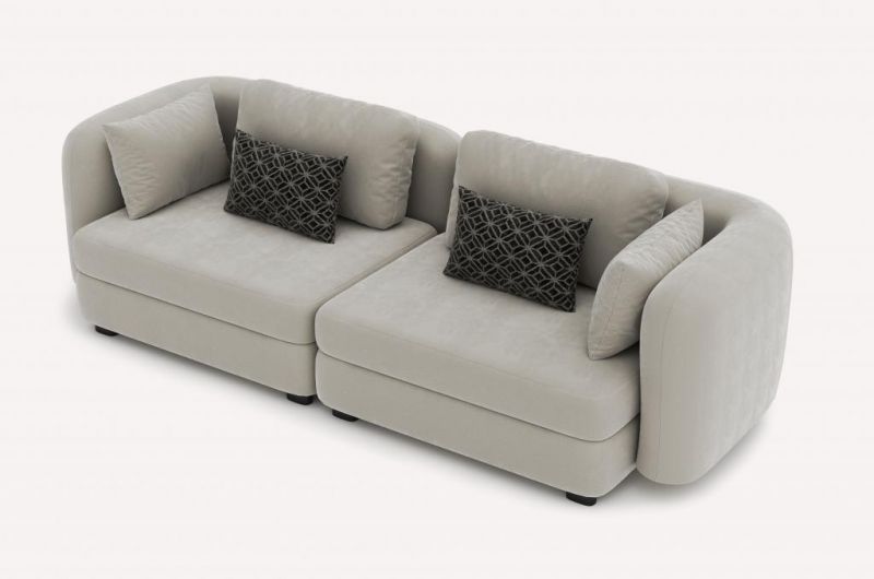 Прямой диван Bonta Fabriq 1 Pearl