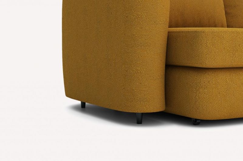 Прямой диван Bonta Bubble 7 Honey