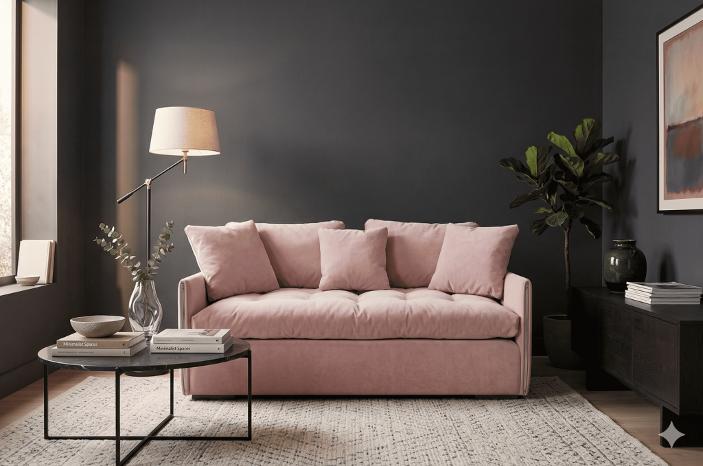 Как подобрать цвет дивана под стены и обои в интерьере