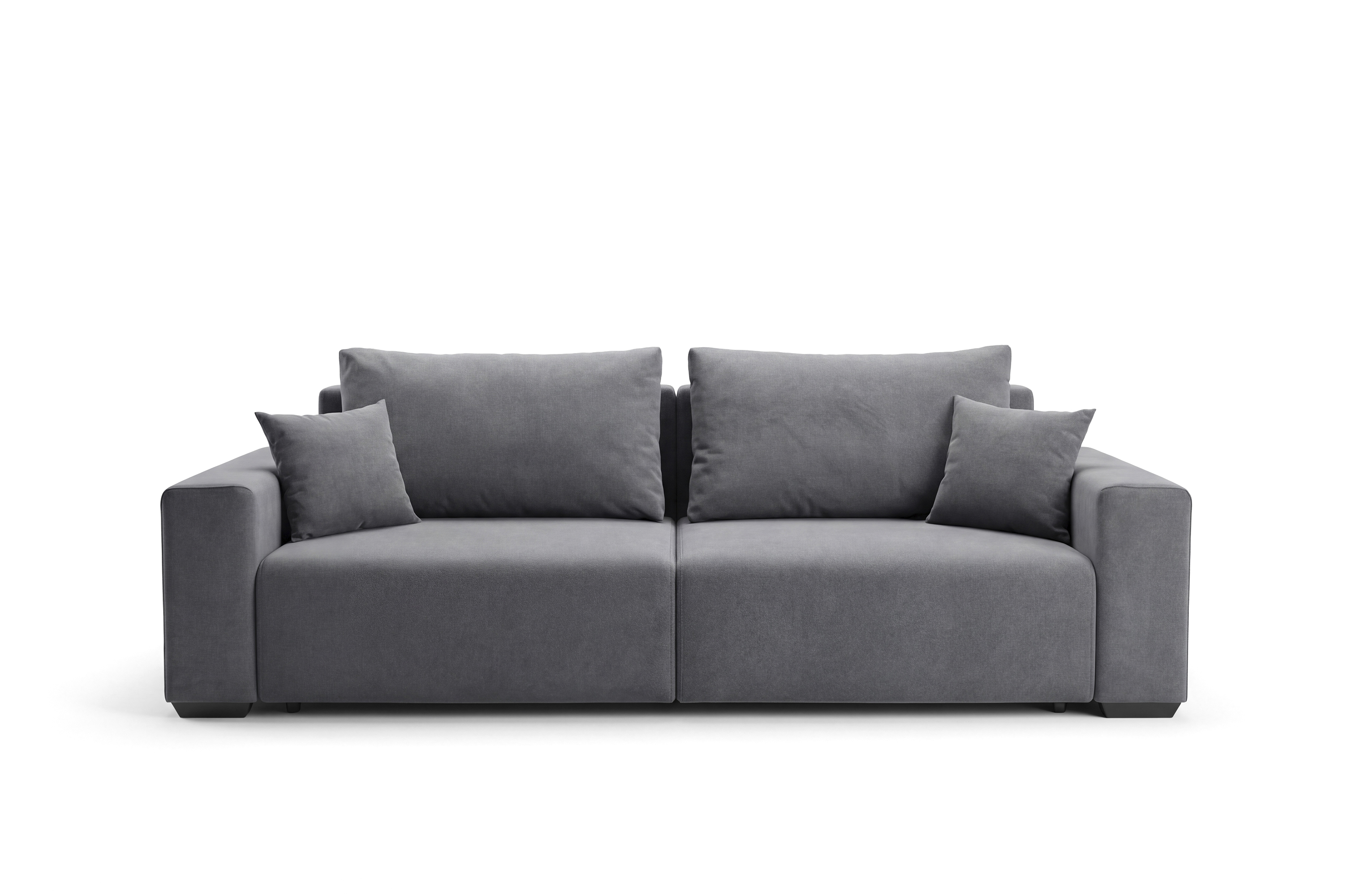 Прямой диван Скандинавия Aura Smoke