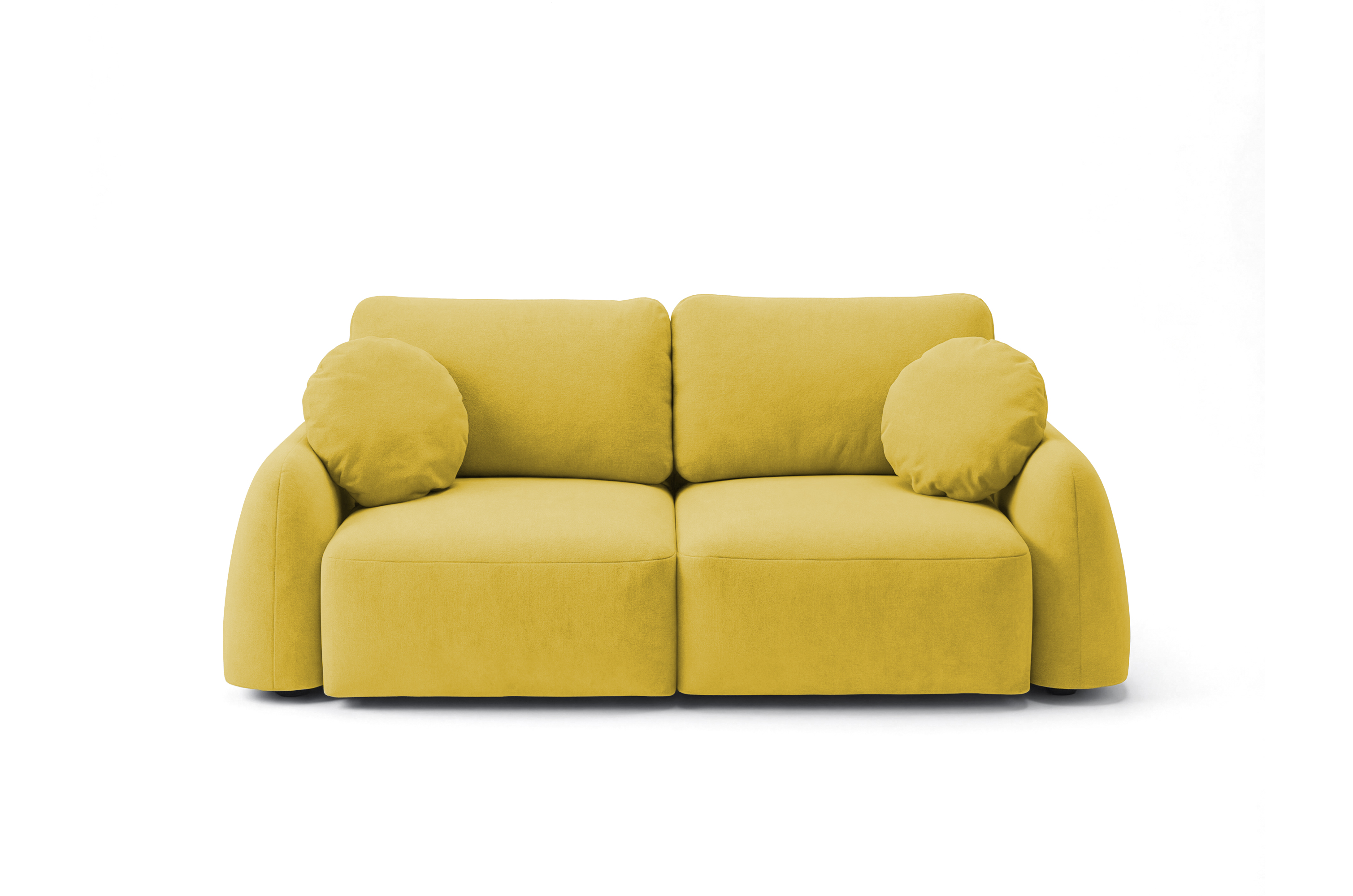 Прямой диван Tuscan Model Frost Yellow