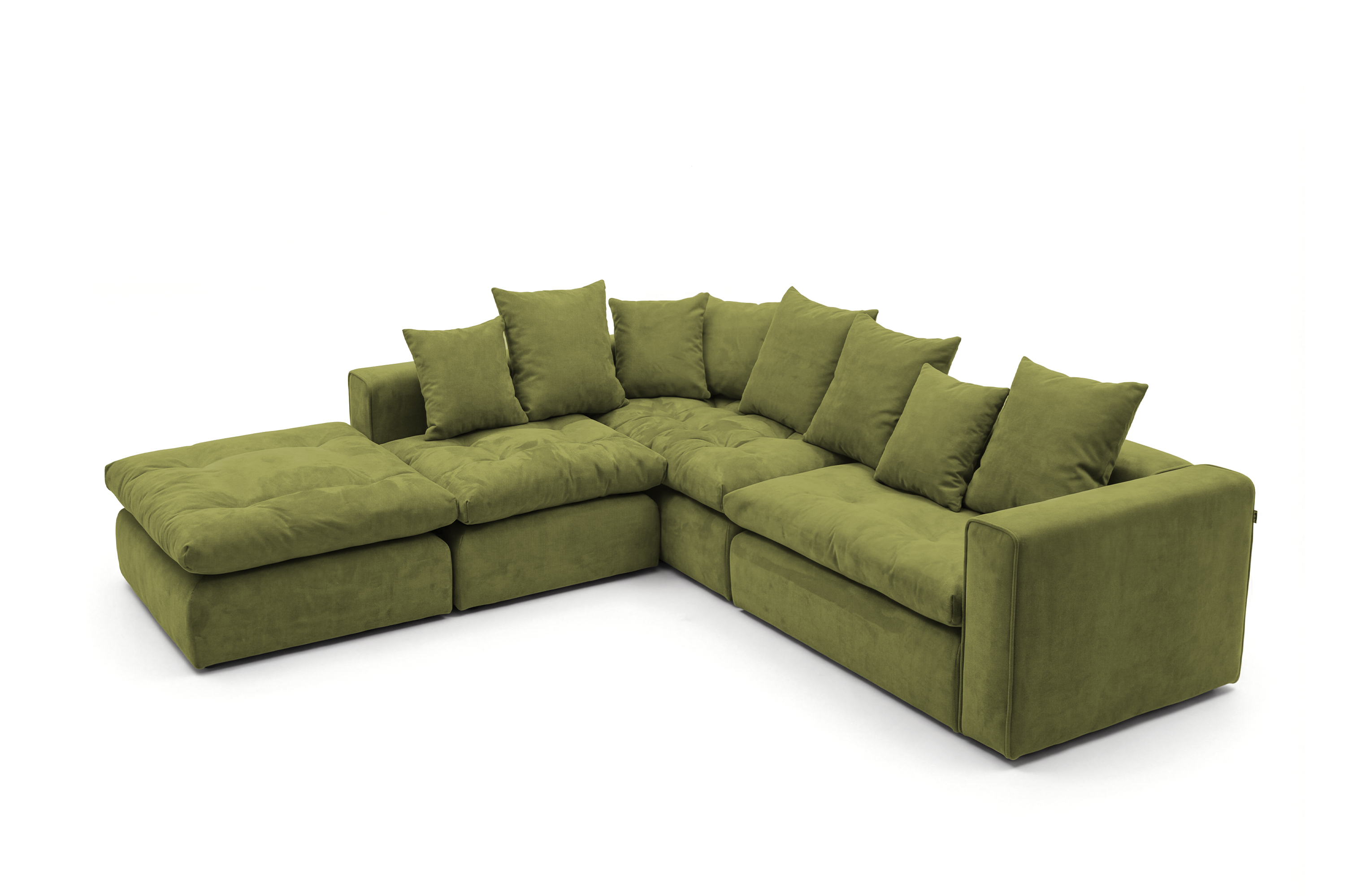 Модульный диван Vegas (3000x2960) Aurora Slate