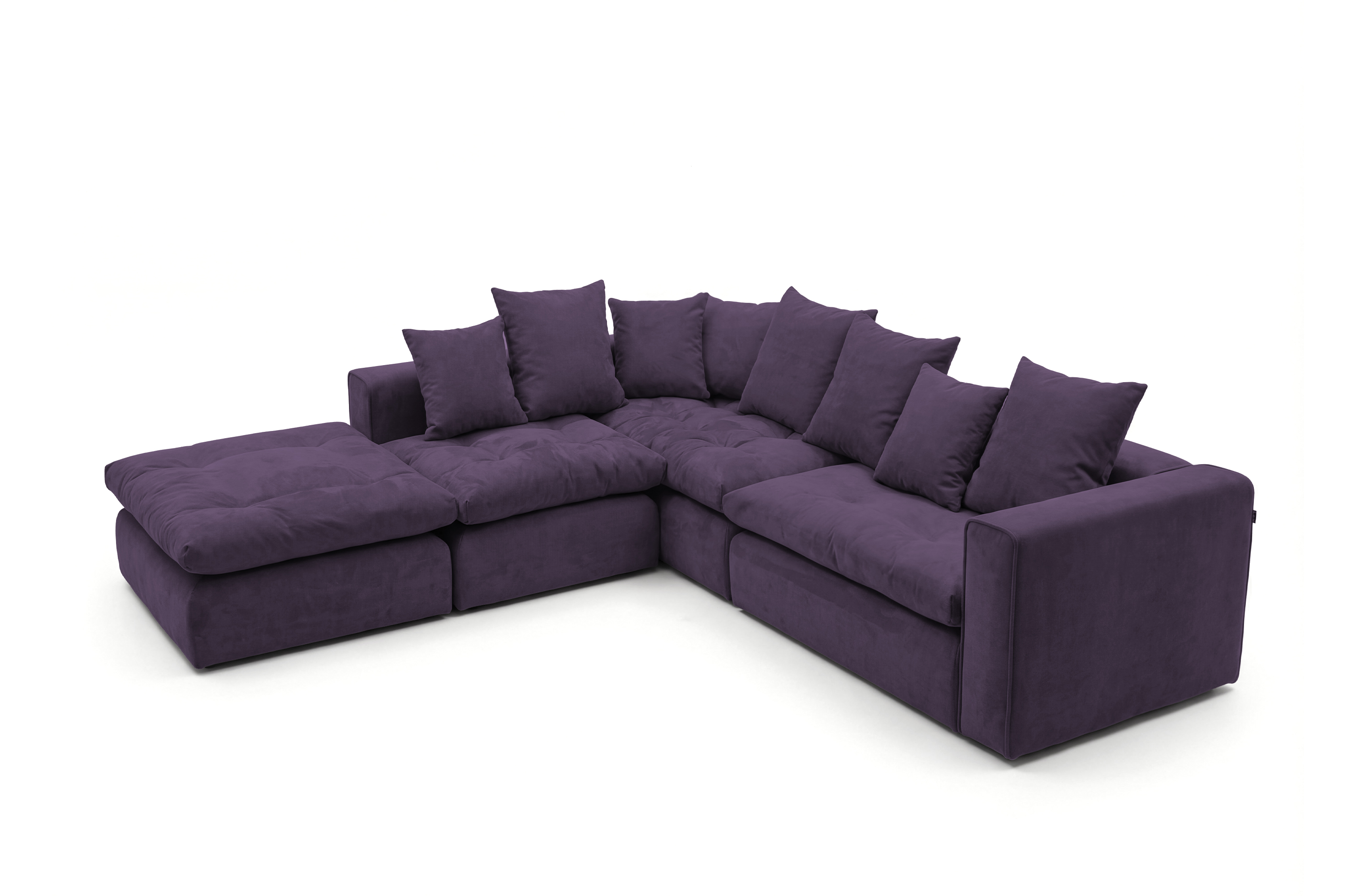 Модульный диван Vegas (3000x2960) Aurora Slate