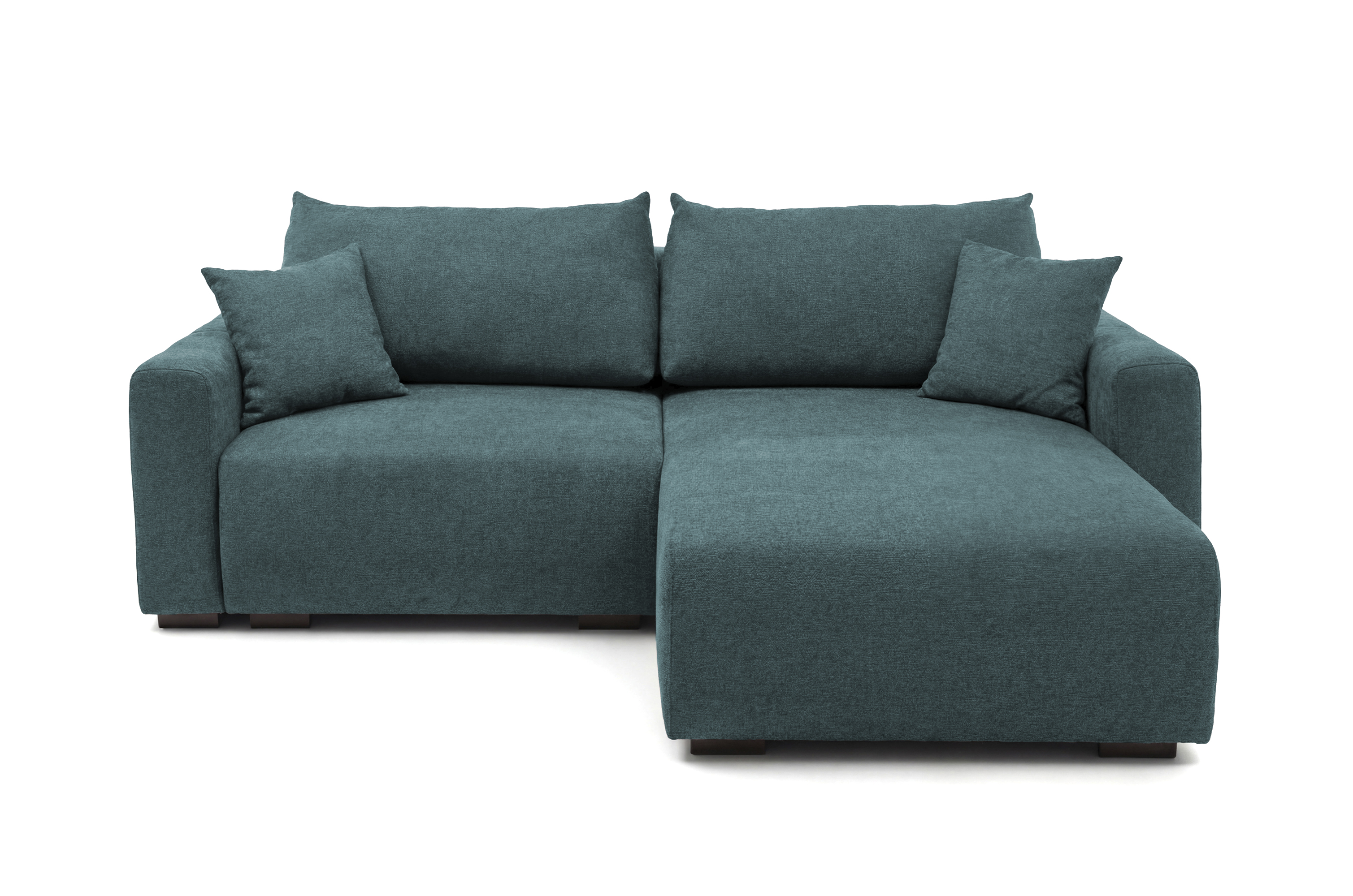 Угловой диван Хилтон (2460x1870) Crown 18 Dark Grey