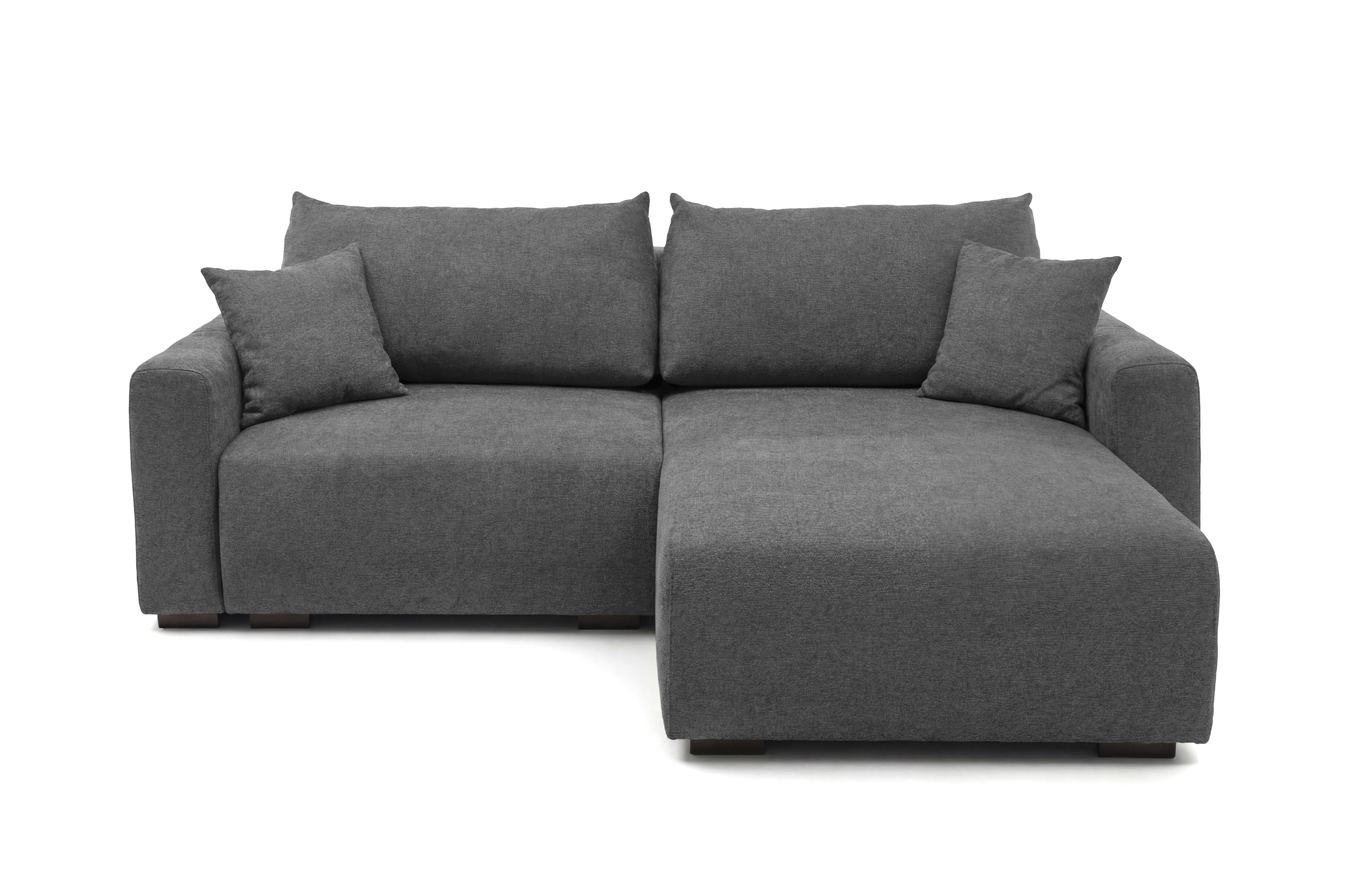 Угловой диван Хилтон (2460x1870) Crown 18 Dark Grey