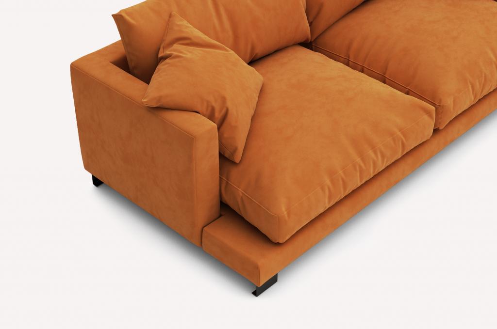 Прямой диван Ego Sand