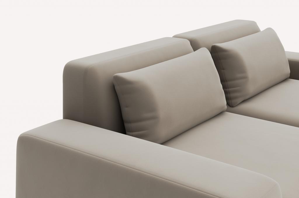 Прямой диван Galaxy Model Beige