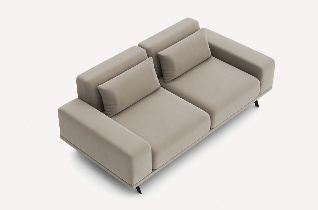 Прямой диван Galaxy Model Beige