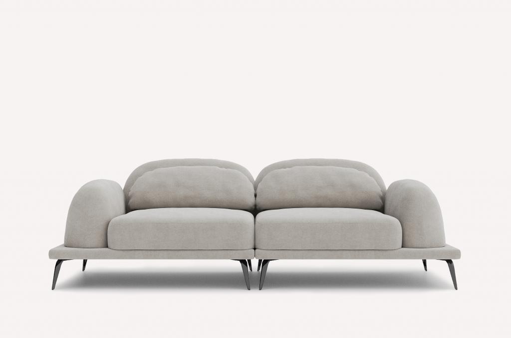 Прямой диван Tavola Plaza Arctica