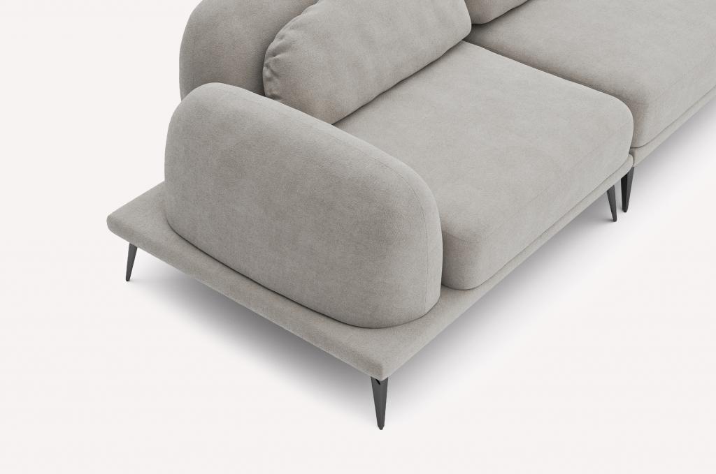 Прямой диван Tavola Plaza Arctica