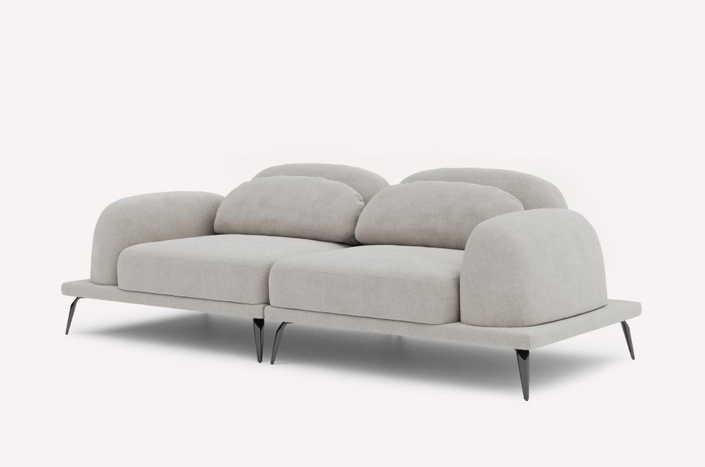 Прямой диван Tavola Plaza Arctica