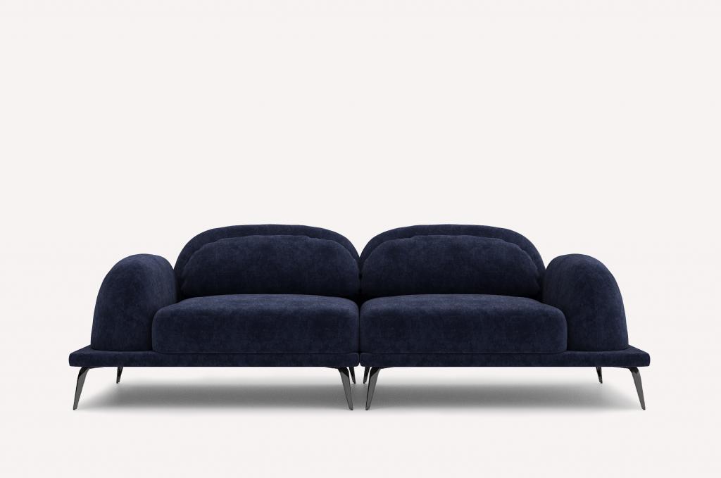 Прямой диван Tavola Rialto Sapphire