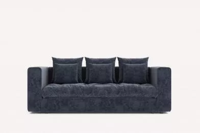 Прямой диван Vegas Rialto Blue Apatite