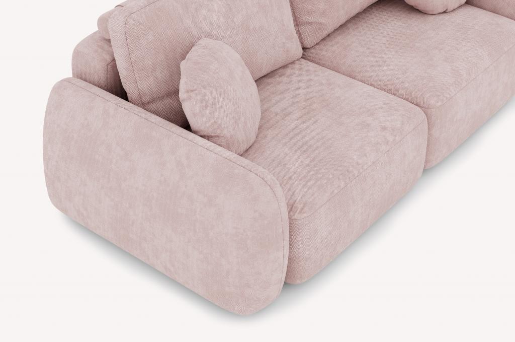 Прямой диван Tuscan Beauty Pink