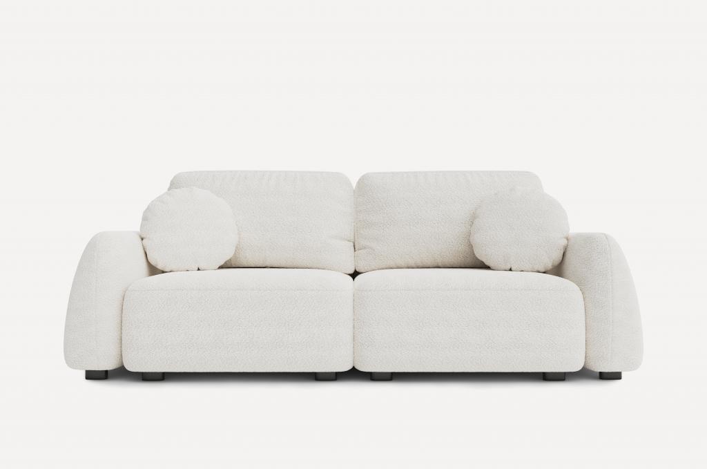 Прямой диван Tuscan Bubble White