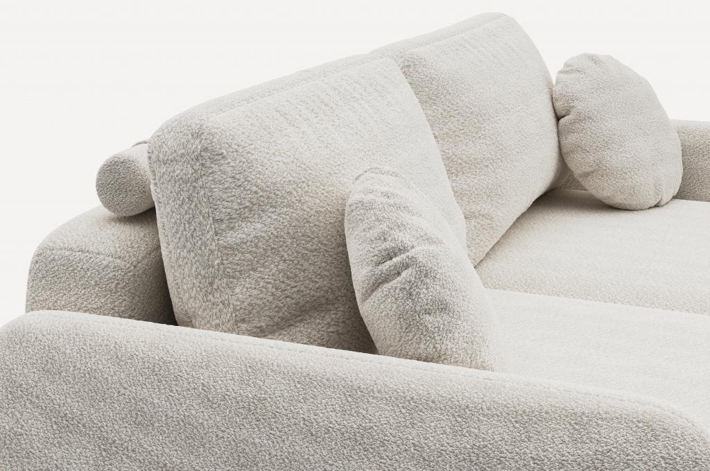 Прямой диван Tuscan Bubble White