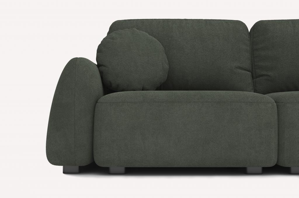 Прямой диван Tuscan Crown Winter Moss