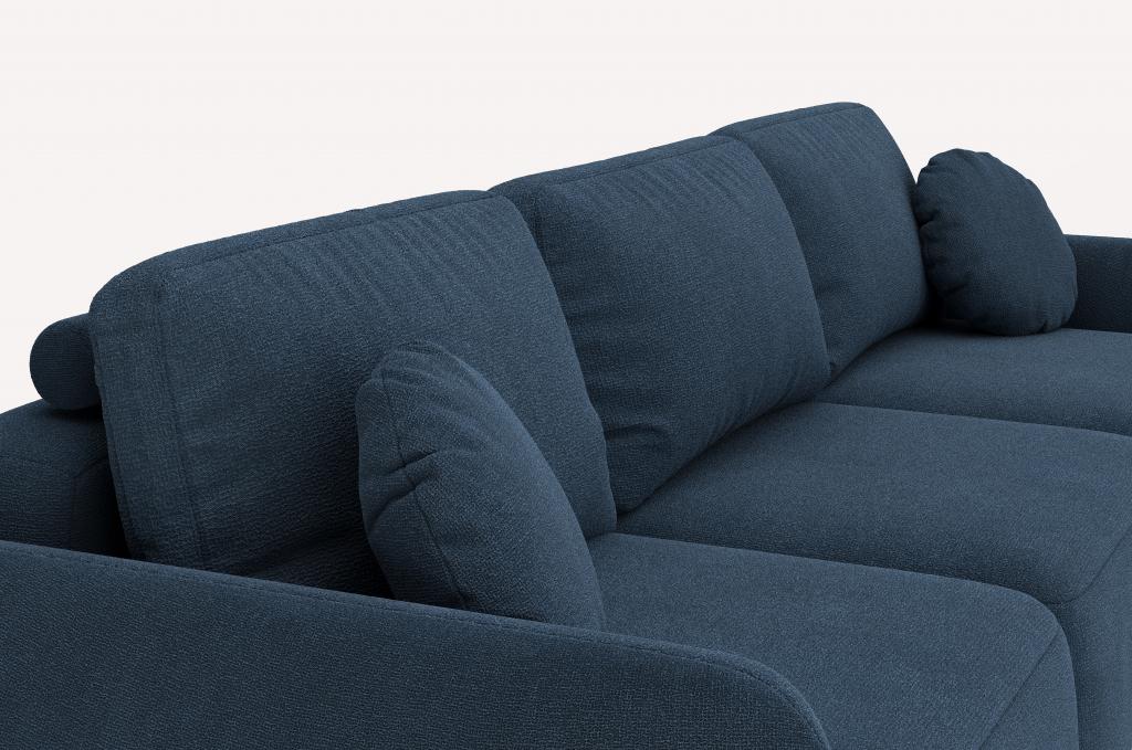 Прямой диван Tuscan Crown Blue