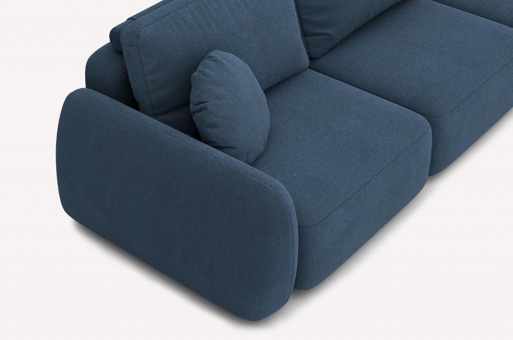 Прямой диван Tuscan Crown Blue