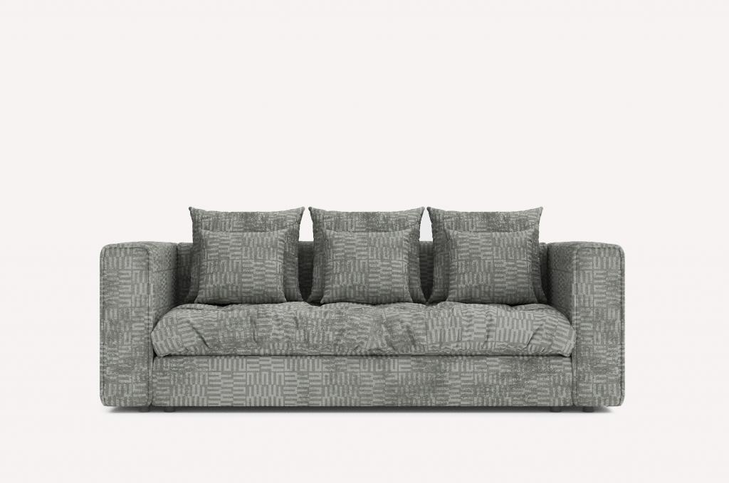 Прямой диван Vegas Como Design Meandr