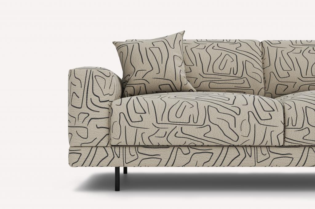 Прямой диван Yoga Гармония Графика