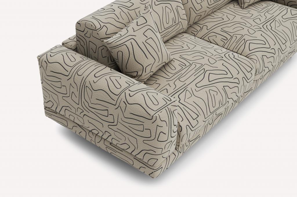 Прямой диван Yoga Гармония Графика