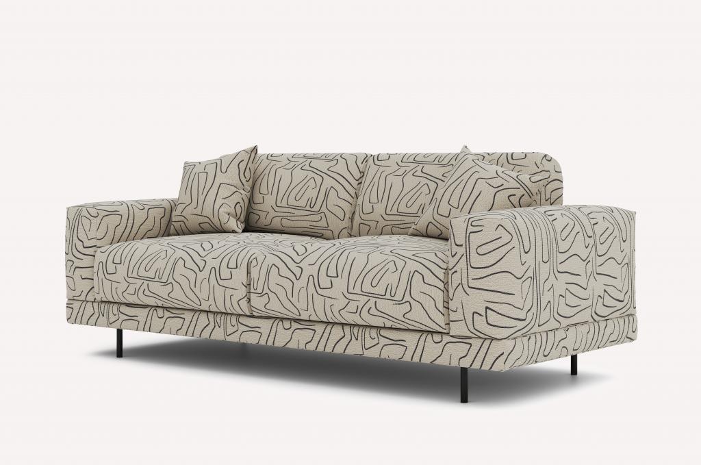 Прямой диван Yoga Гармония Графика