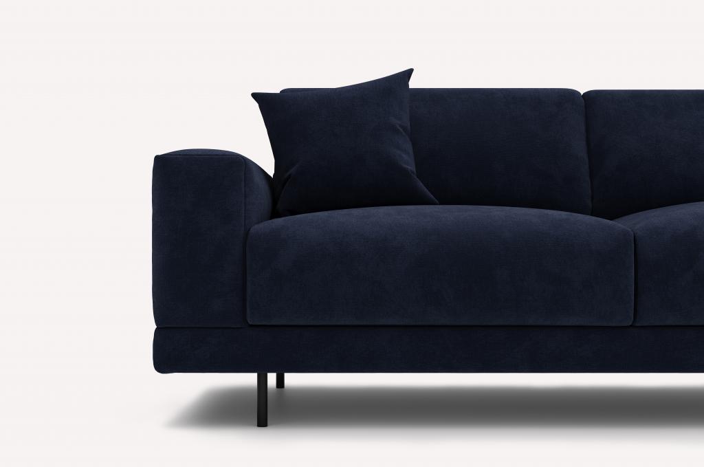 Прямой диван Yoga Optima Indigo