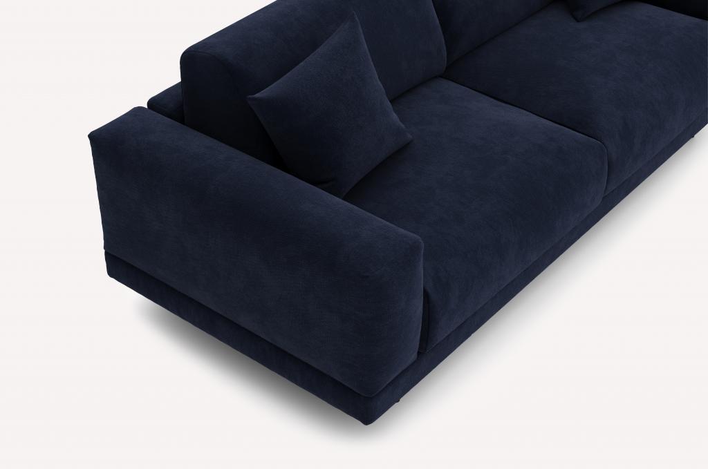 Прямой диван Yoga Optima Indigo