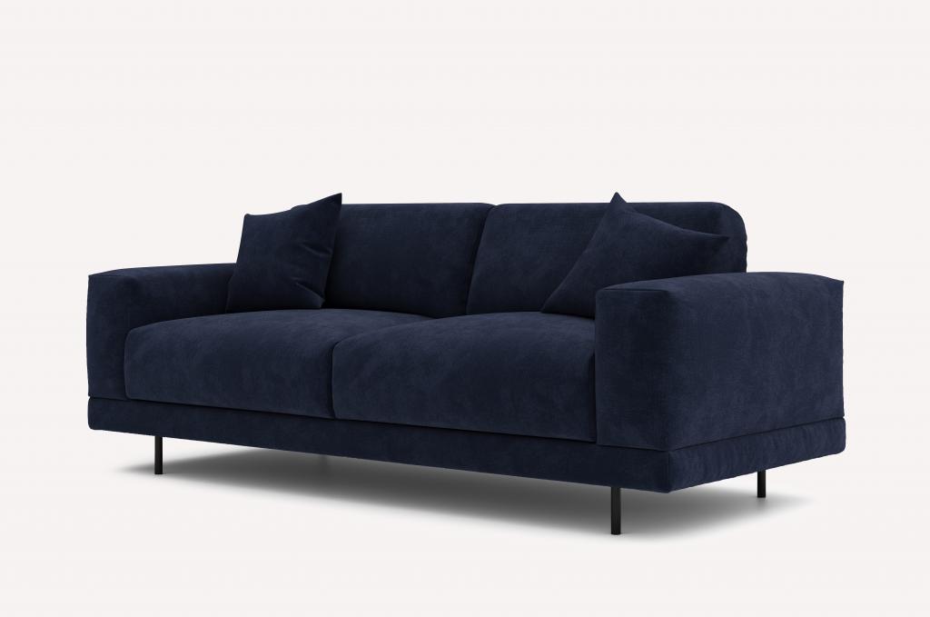 Прямой диван Yoga Optima Indigo