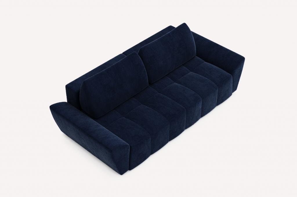 Прямой диван Остин Erika Navy Blue