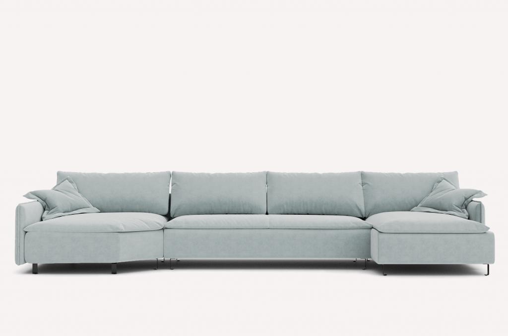 П-образный диван Next Camel Mint