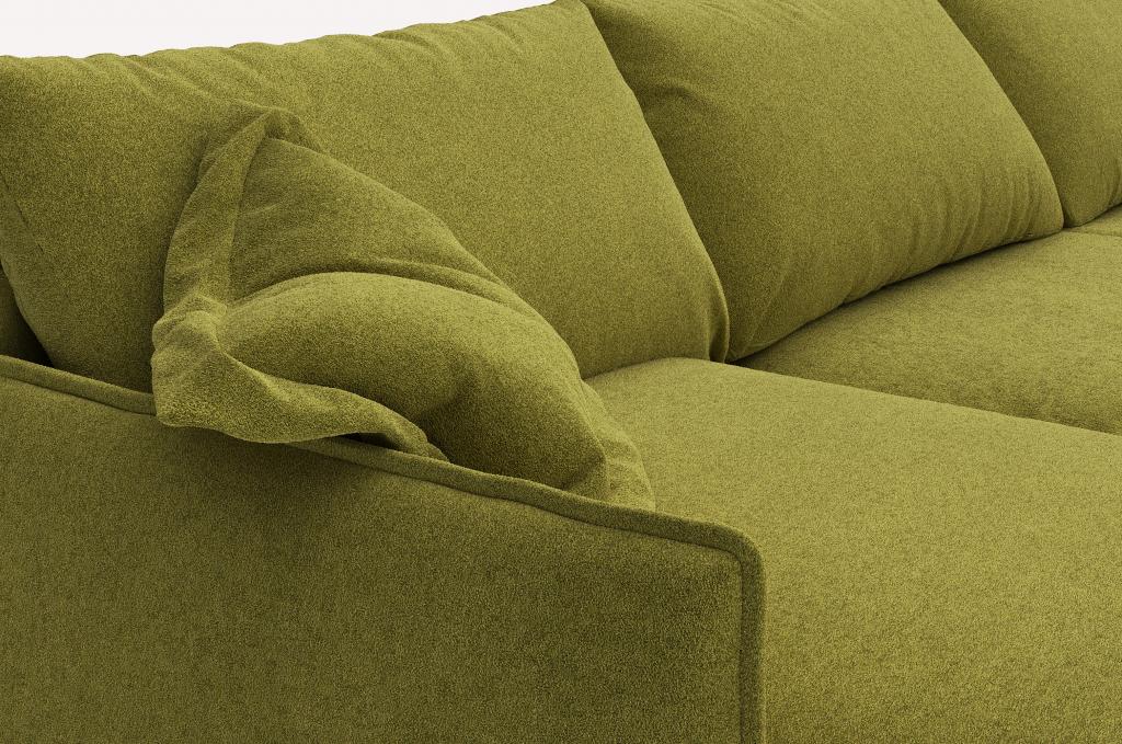 П-образный диван Next Fabriq Olive