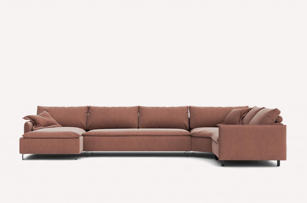 П-образный диван Next River Rose