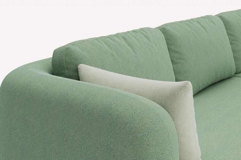 Угловой диван Bonta sleep Bubble Mint