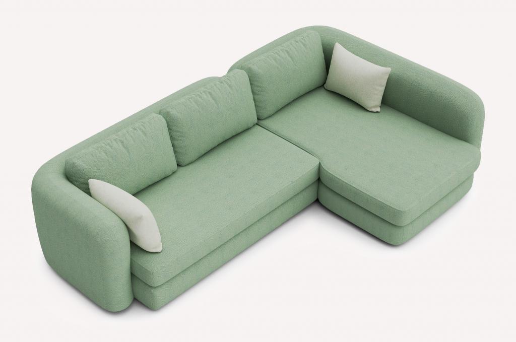 Угловой диван Bonta sleep Bubble Mint