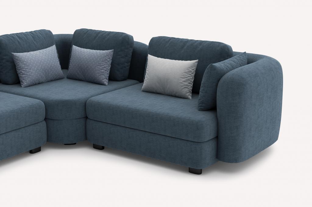 Угловой диван Bonta Charme Rain