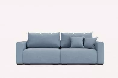 Прямой диван Хилтон Fabriq Blueberry