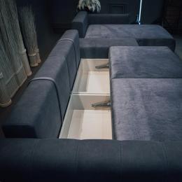 Угловой диван Хилтон Laura 09 Nut