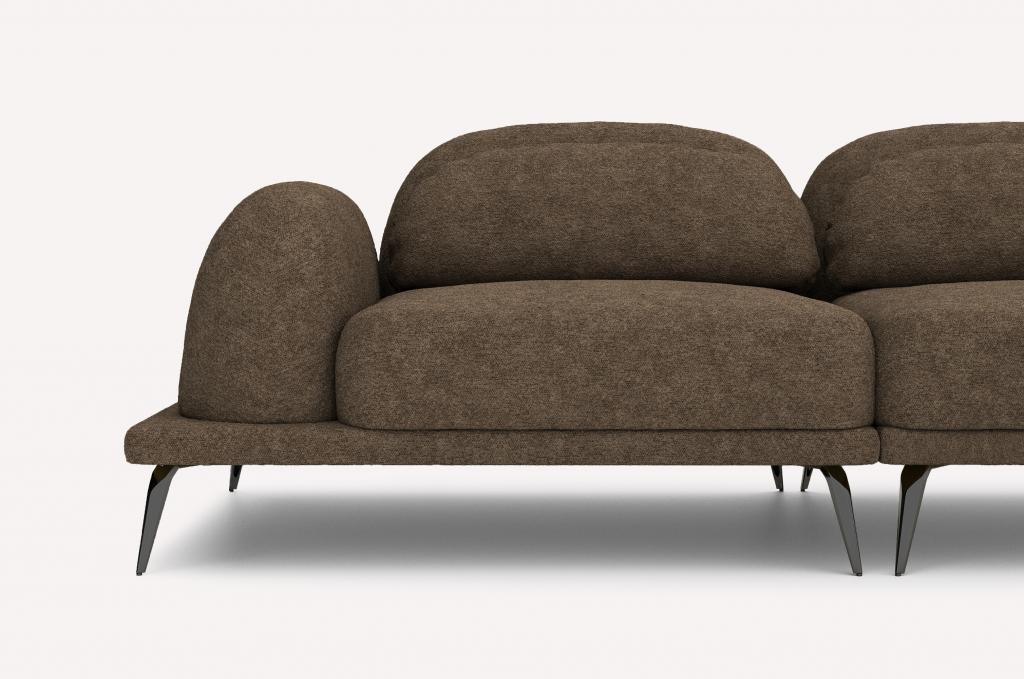 Угловой диван Tavola Bubble Stone