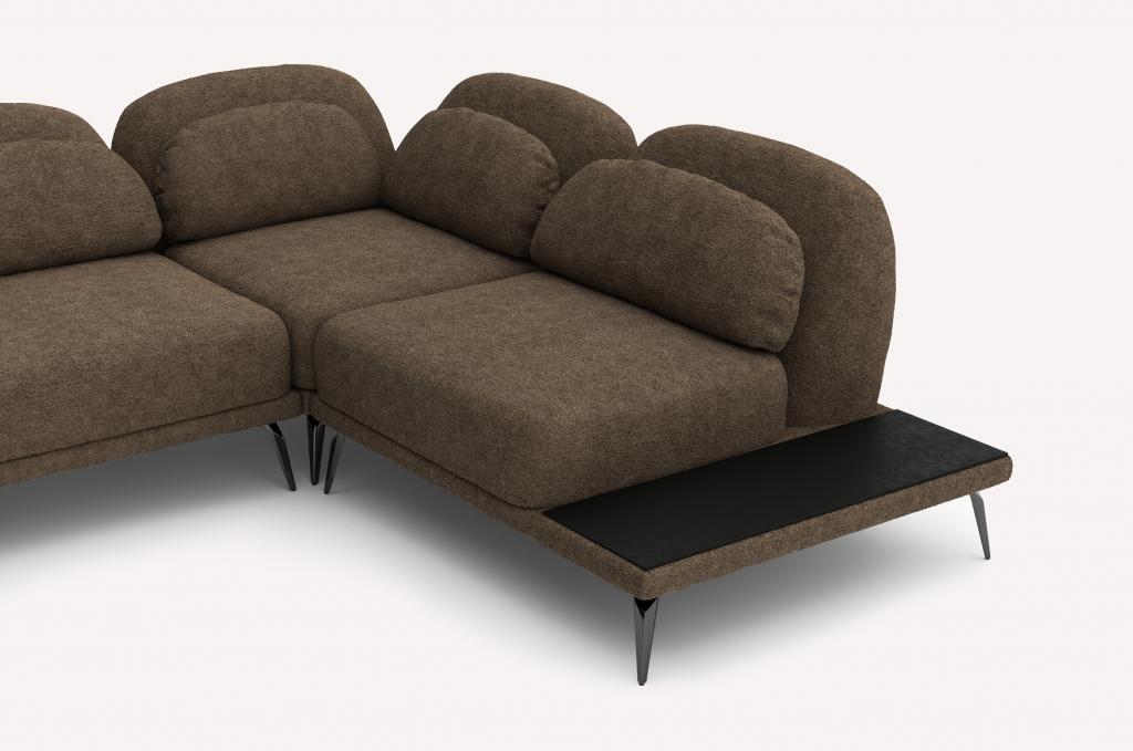 Угловой диван Tavola Bubble Stone