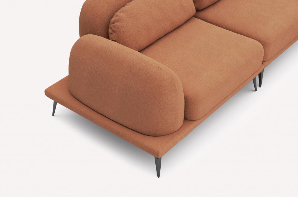 Угловой диван Tavola Fancy Fabric Bushe