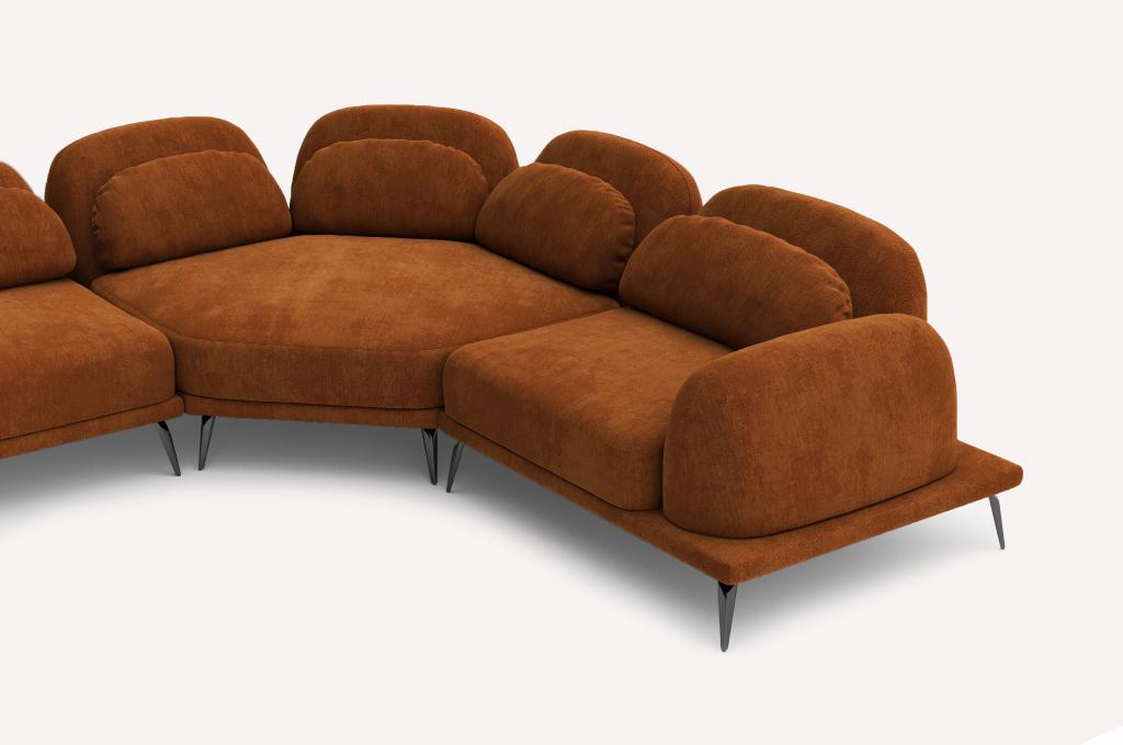 Угловой диван Tavola Charme Brick