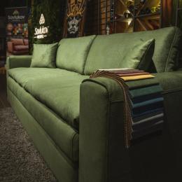 Прямой диван Чикаго Hilton Sapphire 10