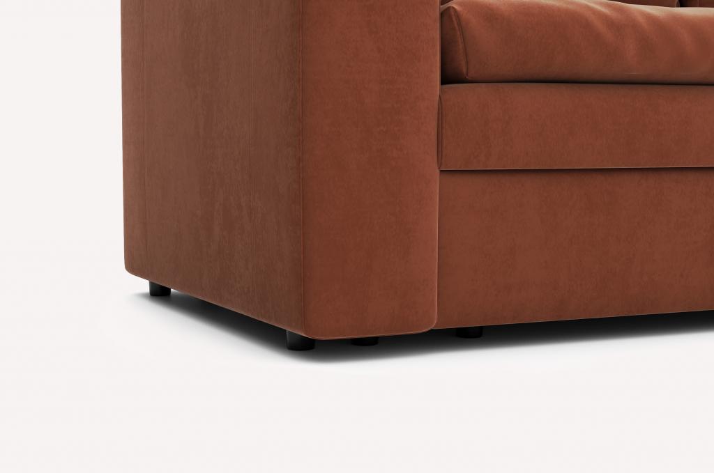 Прямой диван Чикаго