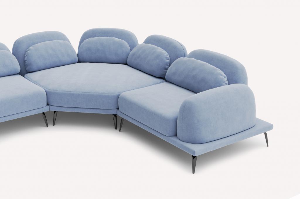 Угловой диван Tavola Teddy Evolution